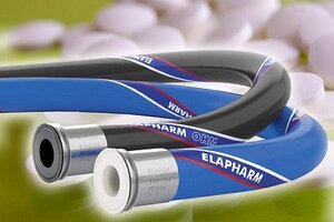 Elapharm hoses with DuPont liners meet stringent hygienic requirements