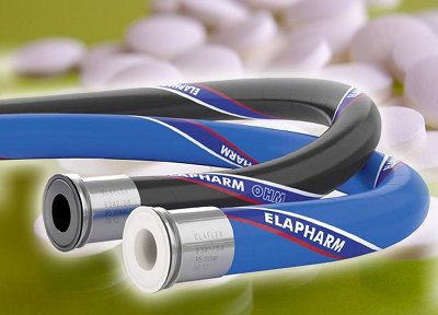 Elapharm hoses with DuPont liners meet stringent hygienic requirements