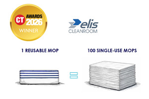 Elis Cleanroom wins Cleanroom Technology's Sustainability in Cleanroom Practices Award