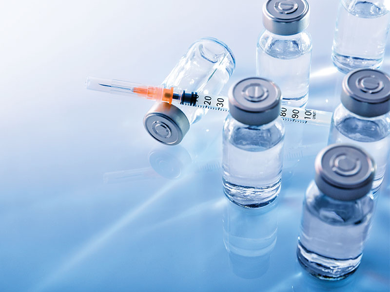 Fix for sterilising high-viscosity fluids