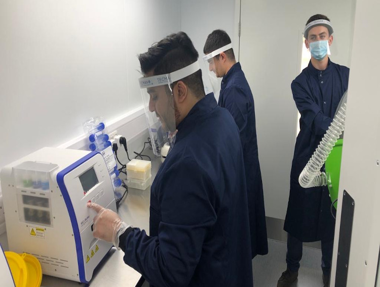 Guardtech provides mobile testing labs for COVID effort