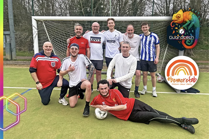 Guardtech sponsors charity football match fundraiser to kick off latest round of community support initiatives