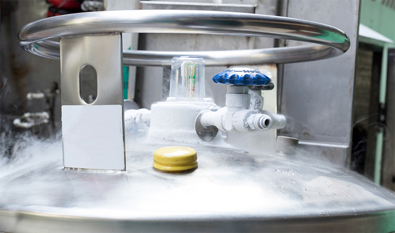 How to gas sample using a particle counter