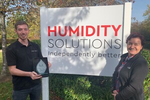Humidity Solutions wins Sustainable Product of the Year in HVR Awards