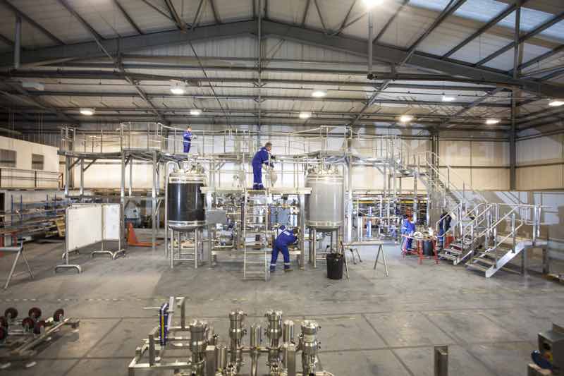 Fish Oil Omega 3 purification plant engineered by WHP