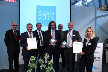 Innovation honoured in Fraunhofer IPA 'Clean' awards