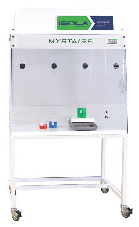 Isola workstations protect users from chemical fumes and vapours