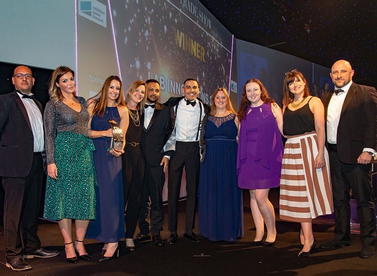 Lab Innovations wins 'Best Trade Show' Exhibition News award