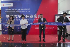 Lindstrom opens its first cleanroom laundry for electronics industry in Tianjin