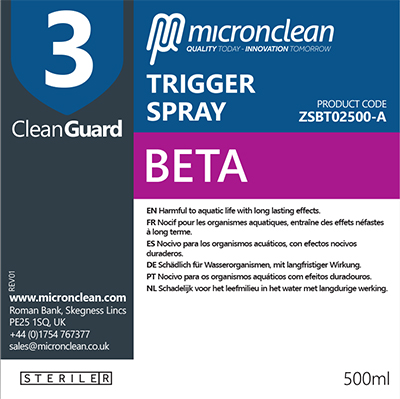 Micronclean updates product labels to cope with demand from export markets 