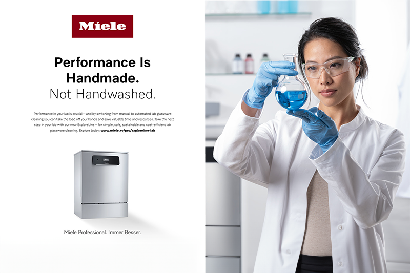 Miele launches entry-level ExploreLine glasswasher for small laboratories