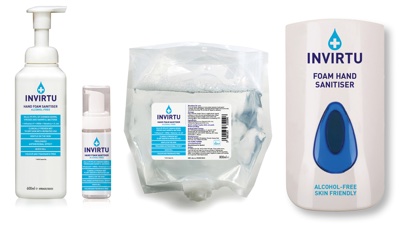 New hand foam sanitiser raises bar for alcohol-free hand rubs in healthcare