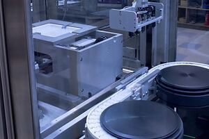 NuTec employs cleanroom robots to develop automated medical syringe manufacturing