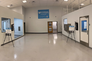 PCI Cleanroom Contracting's New England office showcases three full-scale cleanroom prototype options for clients to experience