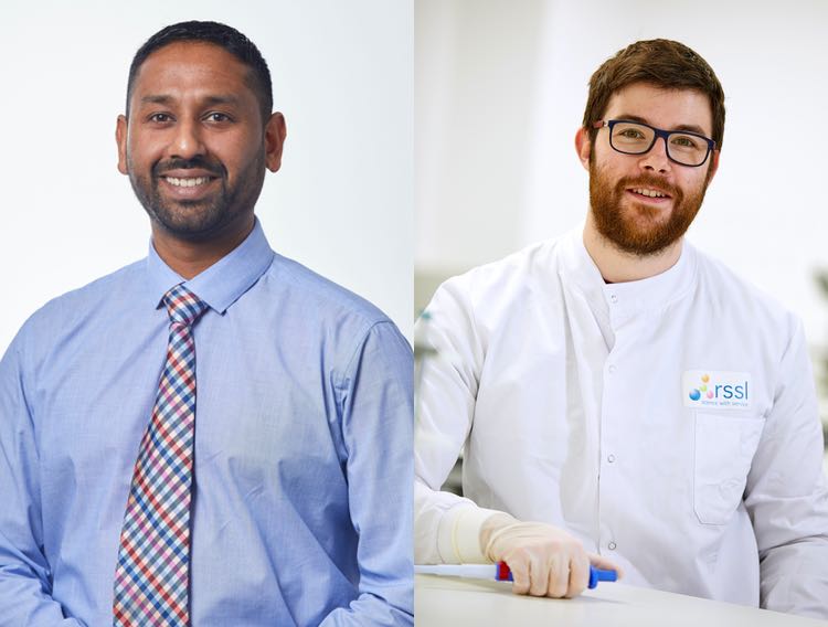Reginald Fernandes & Jamie Tempest | Reading Scientific Services
