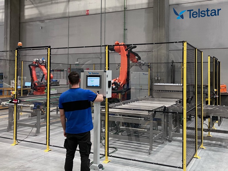 Robot station aims to develop automatic loading for terminal sterilisation processes