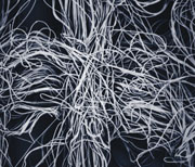 Figure 3: non-woven polyester/cellulose blended fabric
