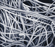 Figure 4: non-woven polyester material