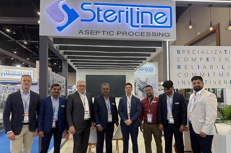 Steriline returns to CPHI & PMEC India and celebrates the hundredth installation