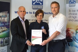 Top safety accreditation for Extract Technology
