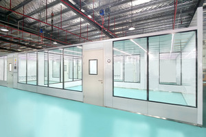 USP 797 & 800 modular cleanroom: Freestanding turnkey solution for US pharmacies