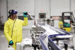Wash it away: Cleaning and disinfection in the food industry