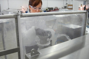Weighing system offers containment and accuracy