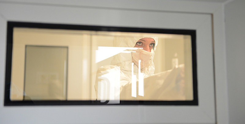 What differentiates cleanrooms in the food industry?