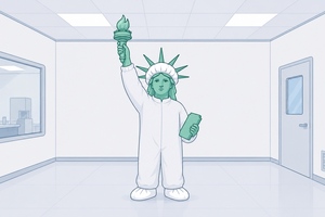 What is happening with the cleanroom market in the United States?