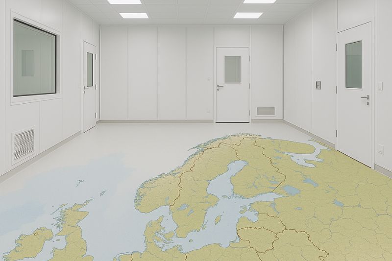 What is the Nordic cleanroom sector’s role on the global stage?